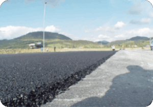 Hrubozrnný otvorený Asfalt